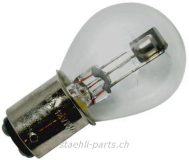 Birne 6V 20/20W BAX15d Mofa