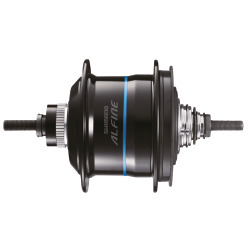 Shimano Getriebenabe Alfine Di2 SG-S7051 8-G 36-L Center-Lock 135mm silber Box