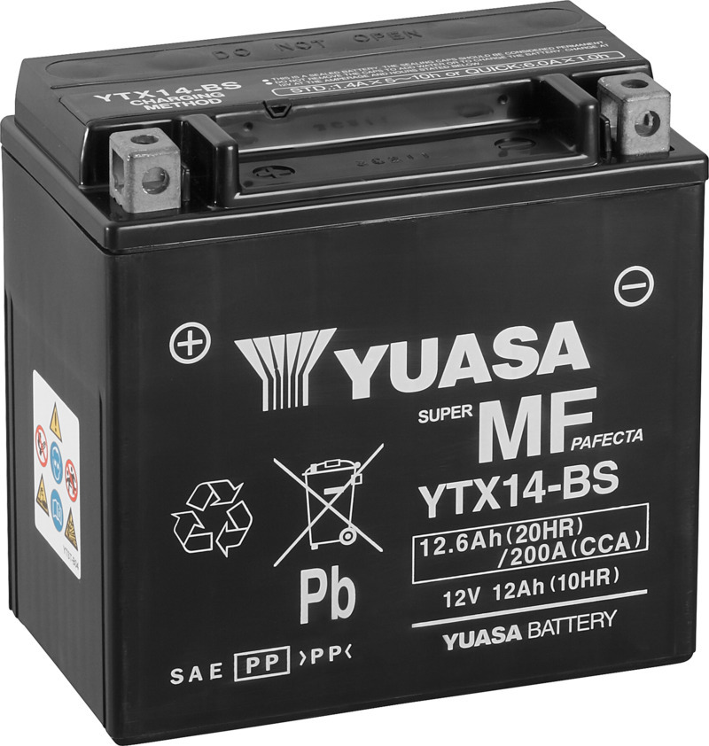 YUASA Batterie YTX...