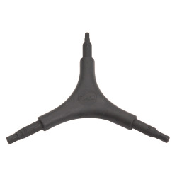 Pro Dreiarmtorxschlüssel T25/T30/T40 schwarz