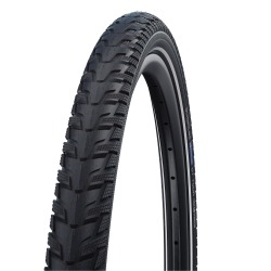 Schwalbe Pneu Energizer Plus Tour700x38C Starr mit Reflexstreifen black