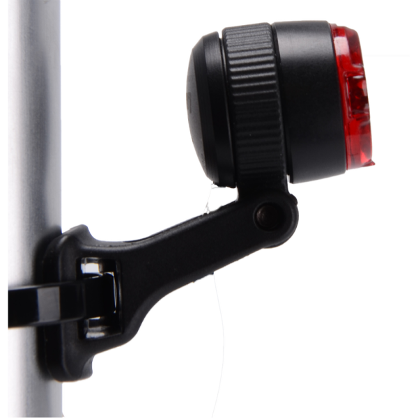 Busch + Müller Rücklicht E-Bike, µ MY, DC 6-15V, ALU schwarz, Sattelstreben Montage, 332/2ALDC