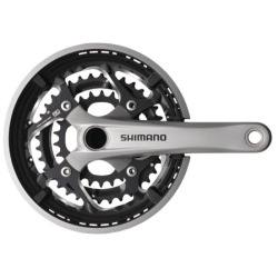 Shimano Kettenradgarnitur LX FC-T551 175 mm 44X32X24 Hosenschutz schwarz