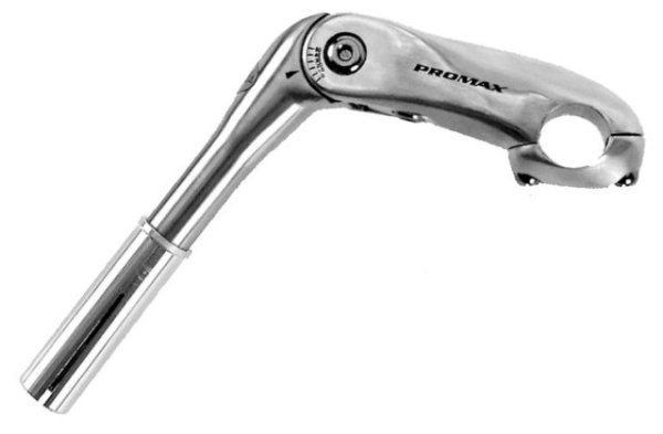 Promax Lenkervorbau verstellbar 0​-​50° ø 22.2​-​25.4 Alu