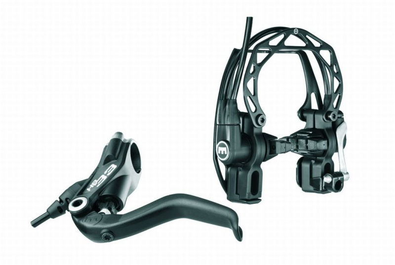 Magura Hs33 R, Schwarz, 4-finger, Einzelbremse