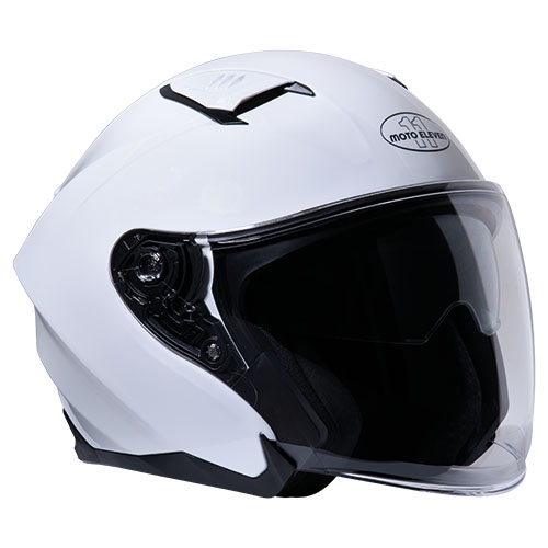 Moto Eleven Jethelm COMFY, weiss