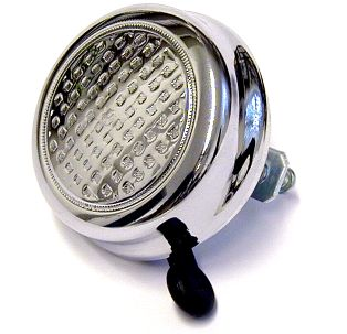 Glocke Reich verchromt gehämmert