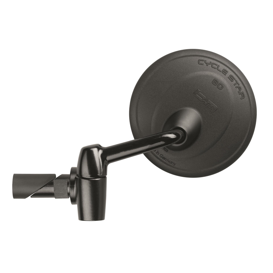 Busch & Müller Rückspiegel, CYCLE STAR 80, L:5cm, Abklappbar, Klemmkonus: 14.5-18.5mm