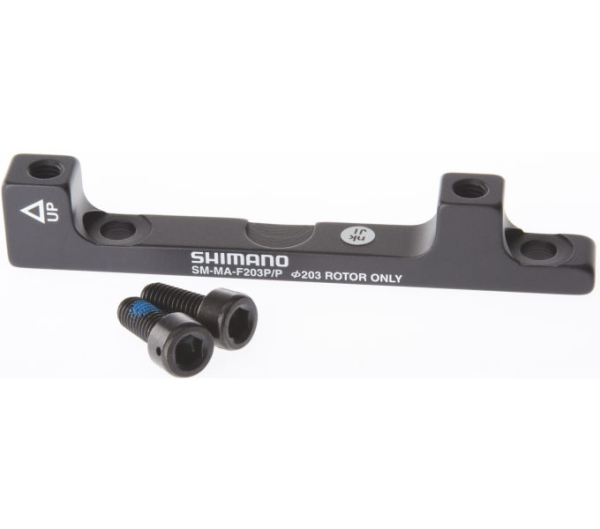 Shimano Adapter SM-MA Postmount> Postmount 203 mm mit Schrauben Box