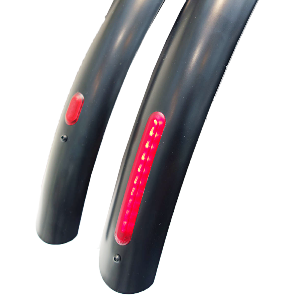 Busch & Müller Rücklicht E-Bike, XelTec CURANA ILU, DC 6V, MINI 4-LED, 53302MASDC