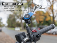 Quad Lock Motorcycle / Scooter Mirror Mount (V2)