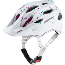 Alpina CARAPAX JR. white polka dots matt | 51-56