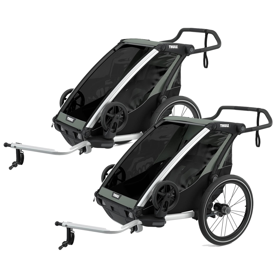 Thule SV Anhänger CHA LITE 2 Agave Alu/Agave (Bike+Stroll)