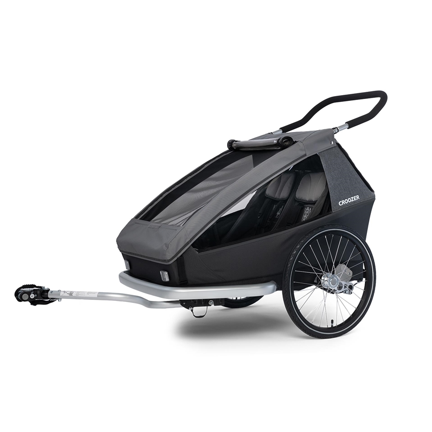 Croozer Anhänger Keeke 2 2in1 MoGrey 2in1 (Bike+Buggy) / Mountain grey