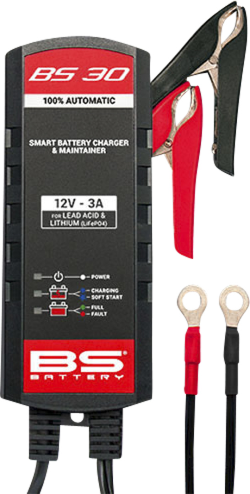 BS Battery Batterieladegerät Säure & Lithium BS30